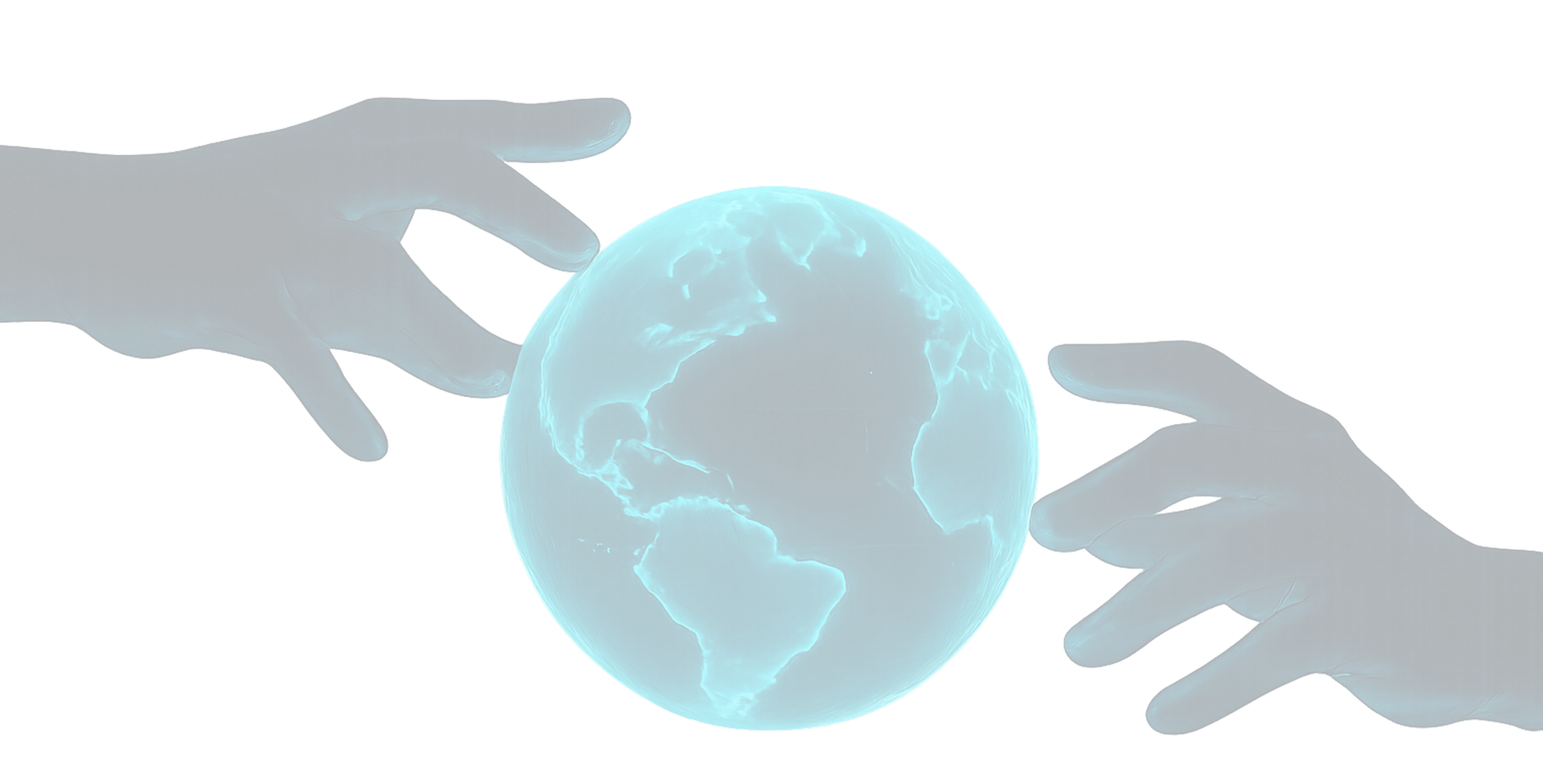 hand globe